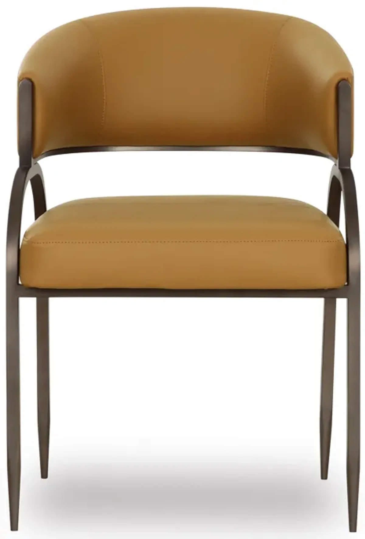 Tatum Tan Performance Vegan Leather Dining Chair