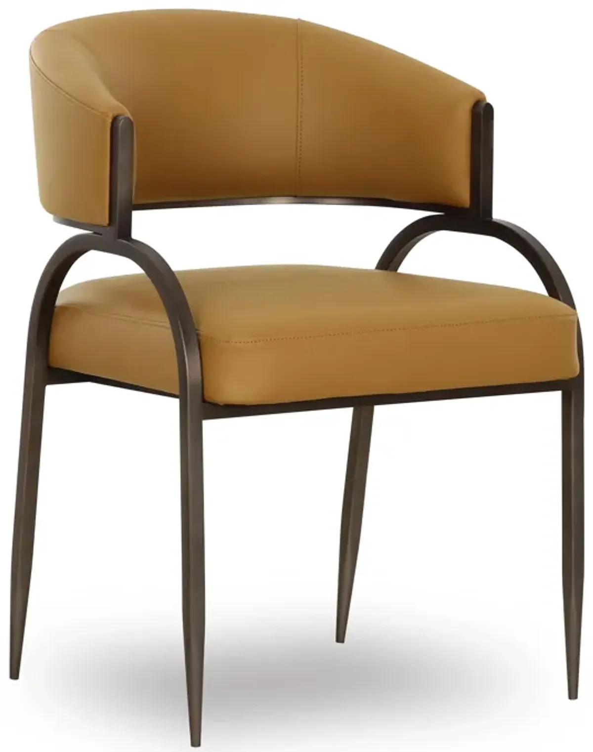 Tatum Tan Performance Vegan Leather Dining Chair