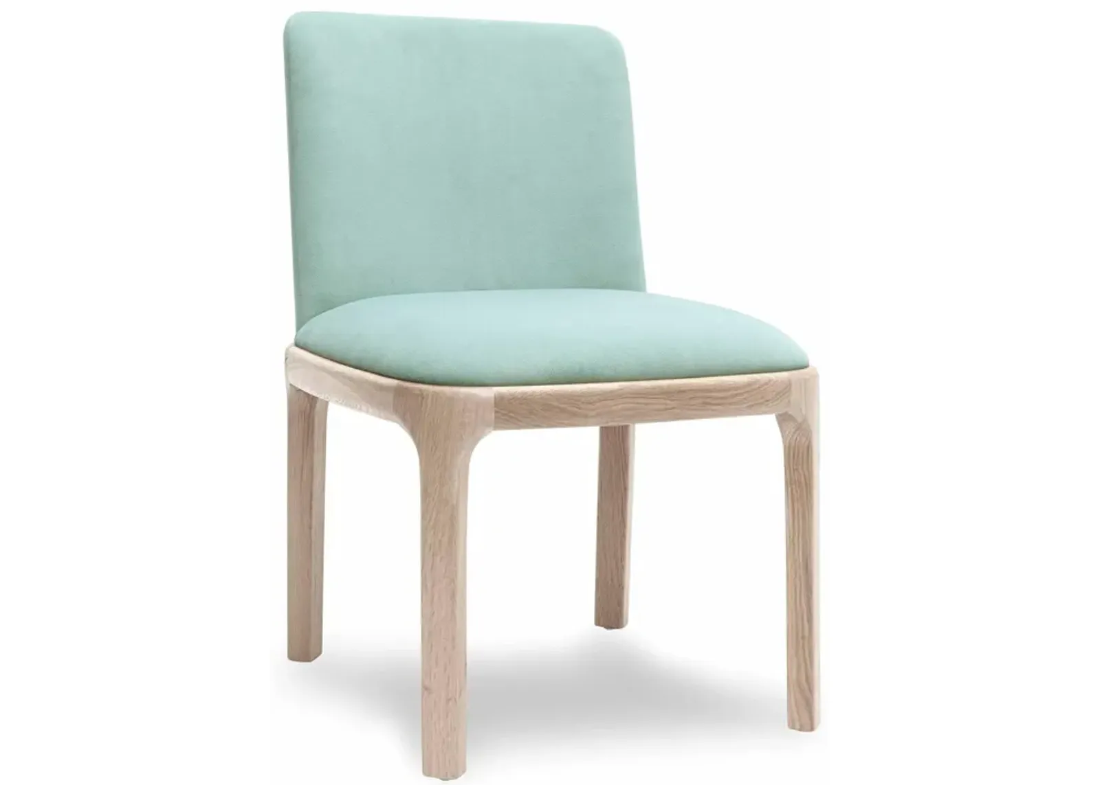 Rebecca Light Blue Performance Velvet Dining Chair