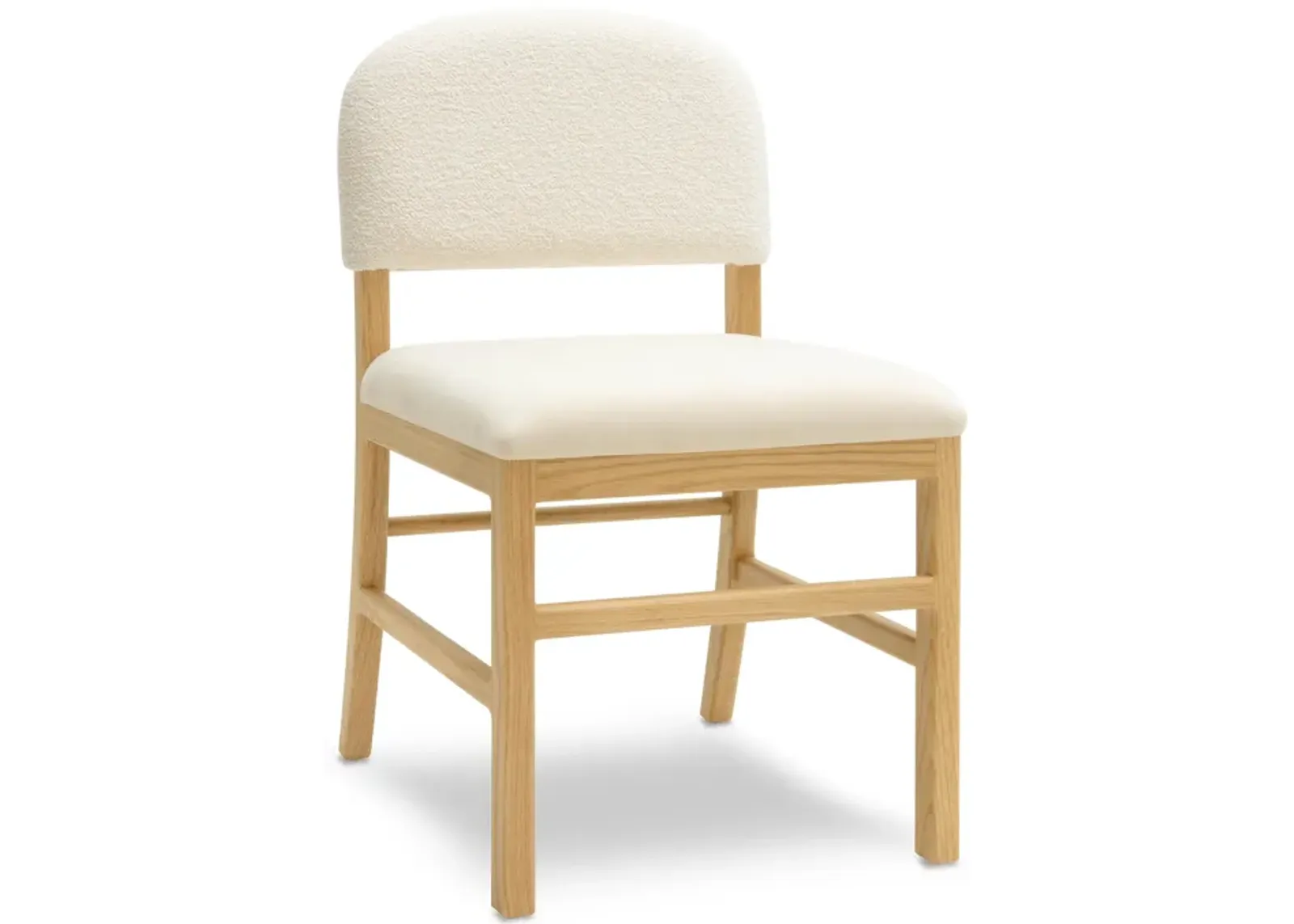 Calla Cream Performance Velvet Dining Chair