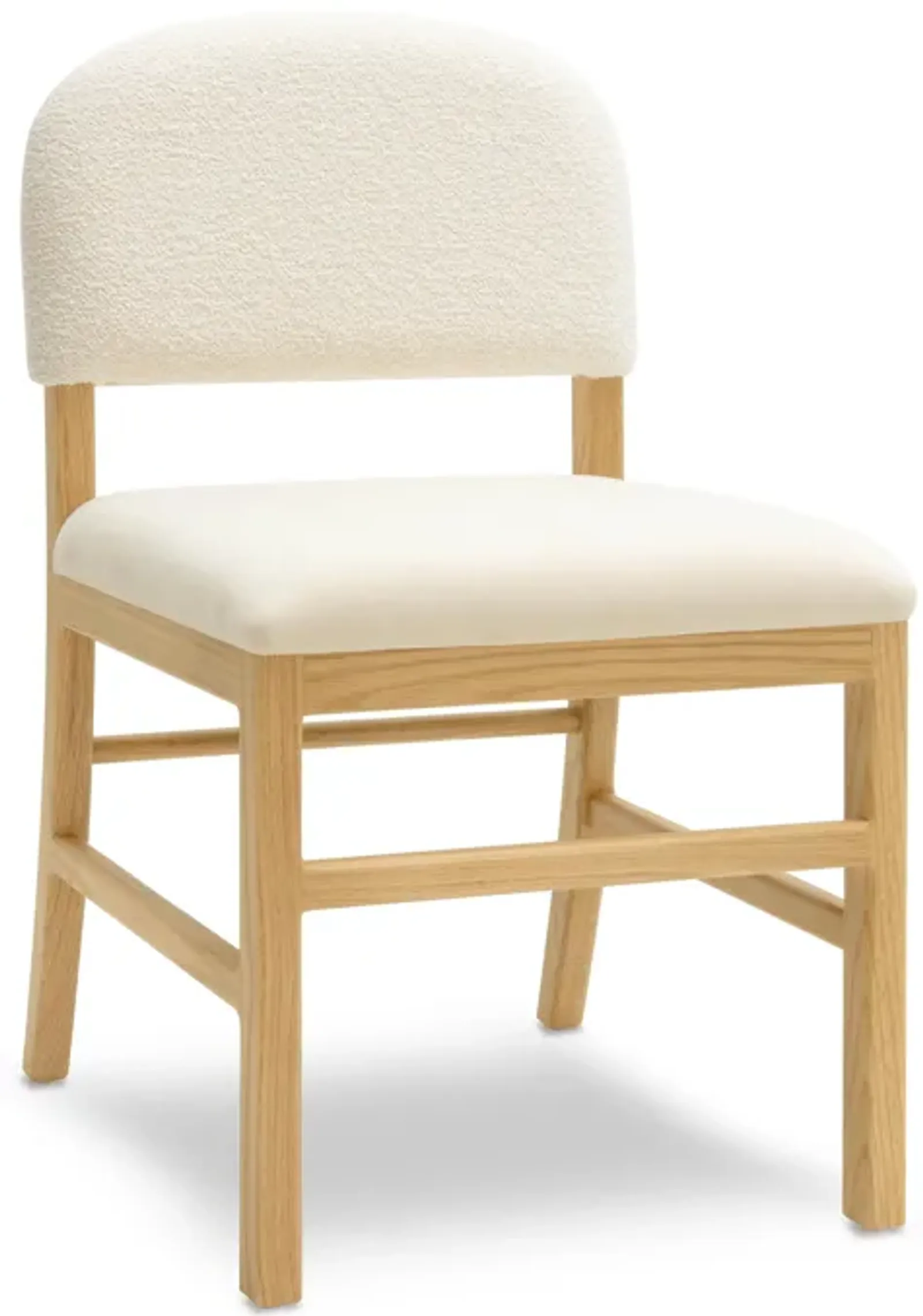 Calla Cream Performance Velvet Dining Chair