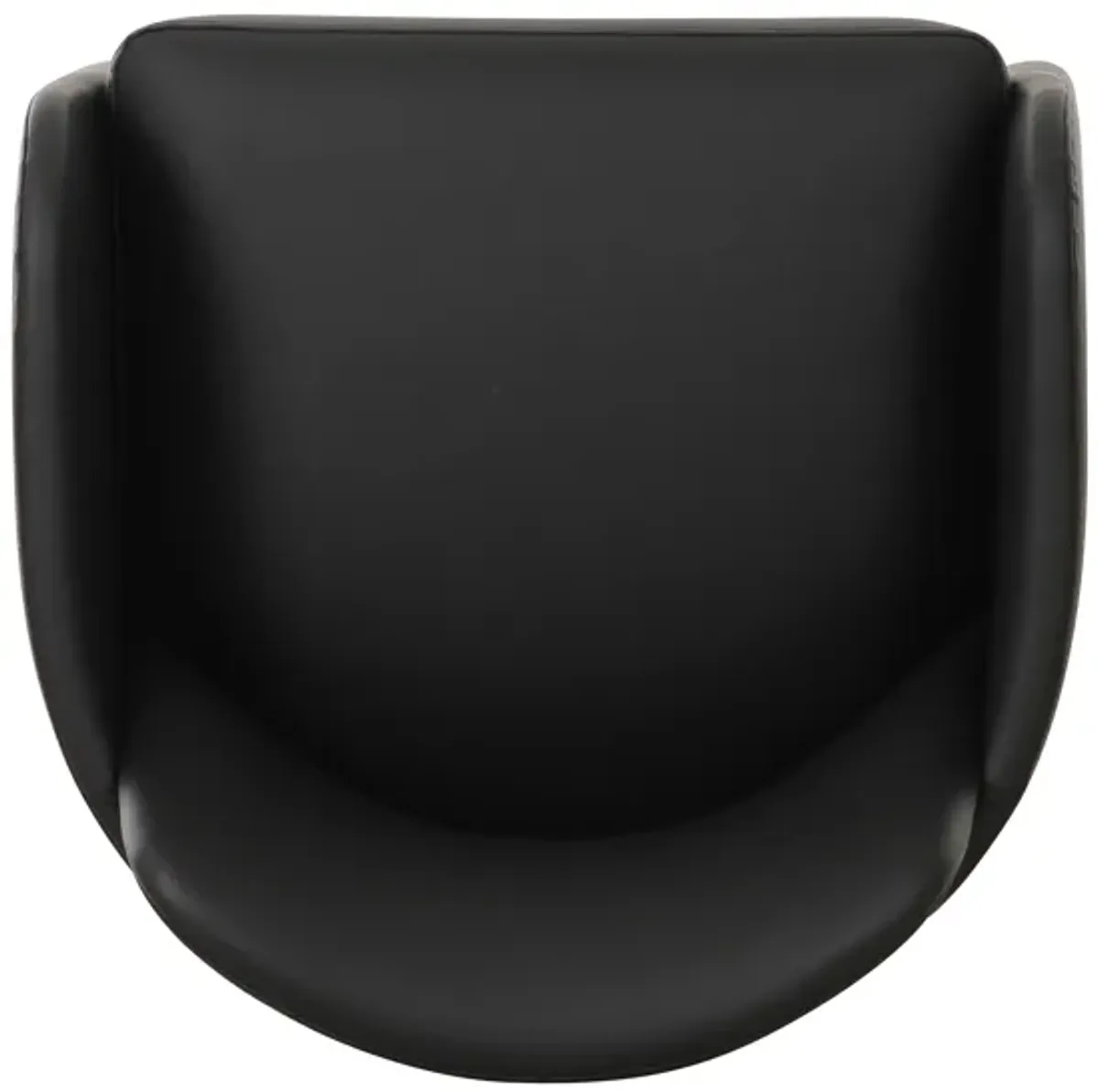 Leo Black Performance Vegan Leather Dining Chair