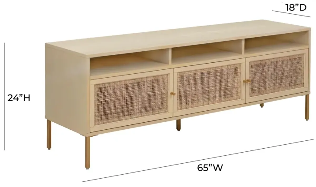 Sierra Buttermilk Media Console