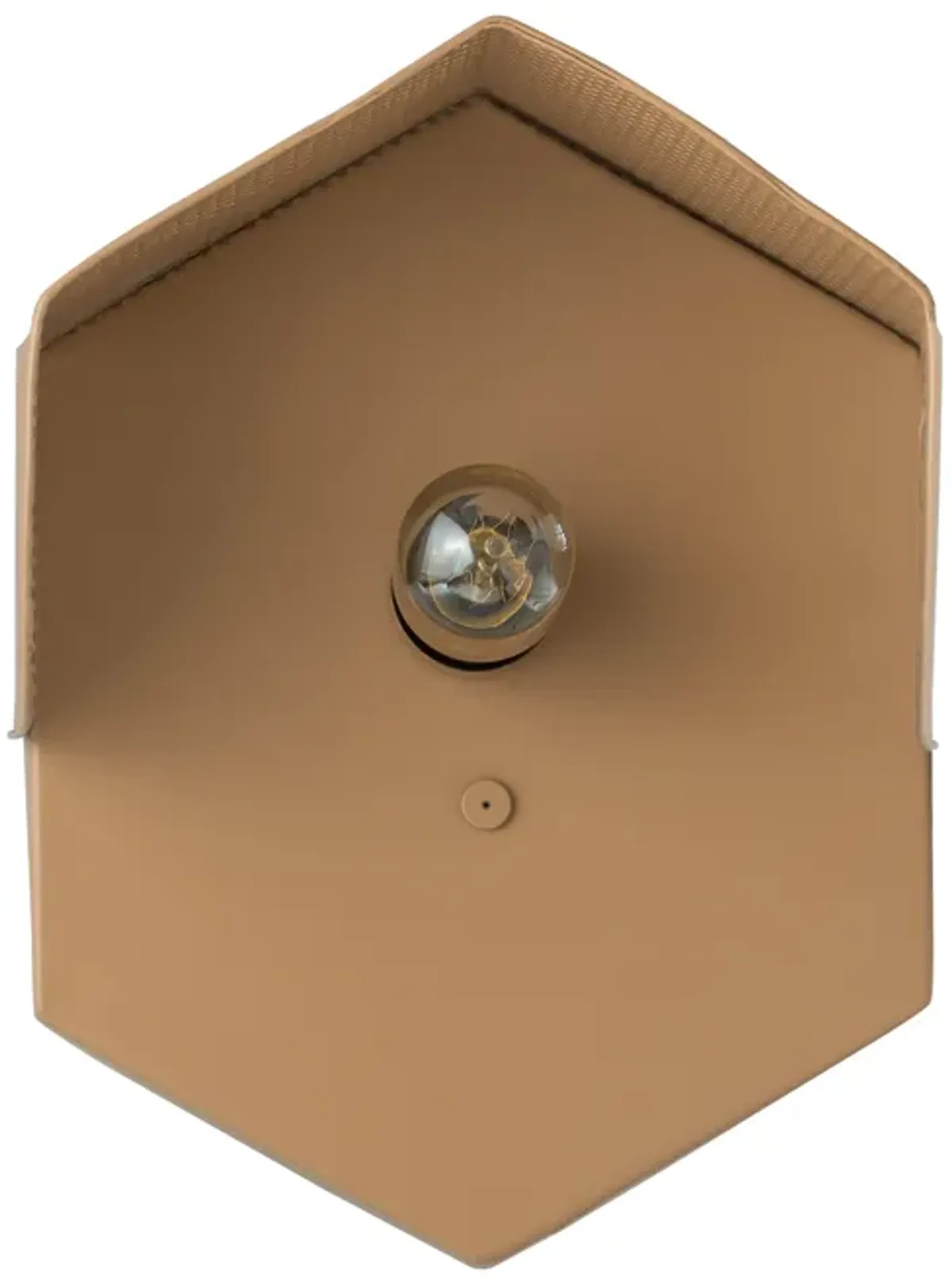 Mokhtar Tan Hexagon Wall Sconce