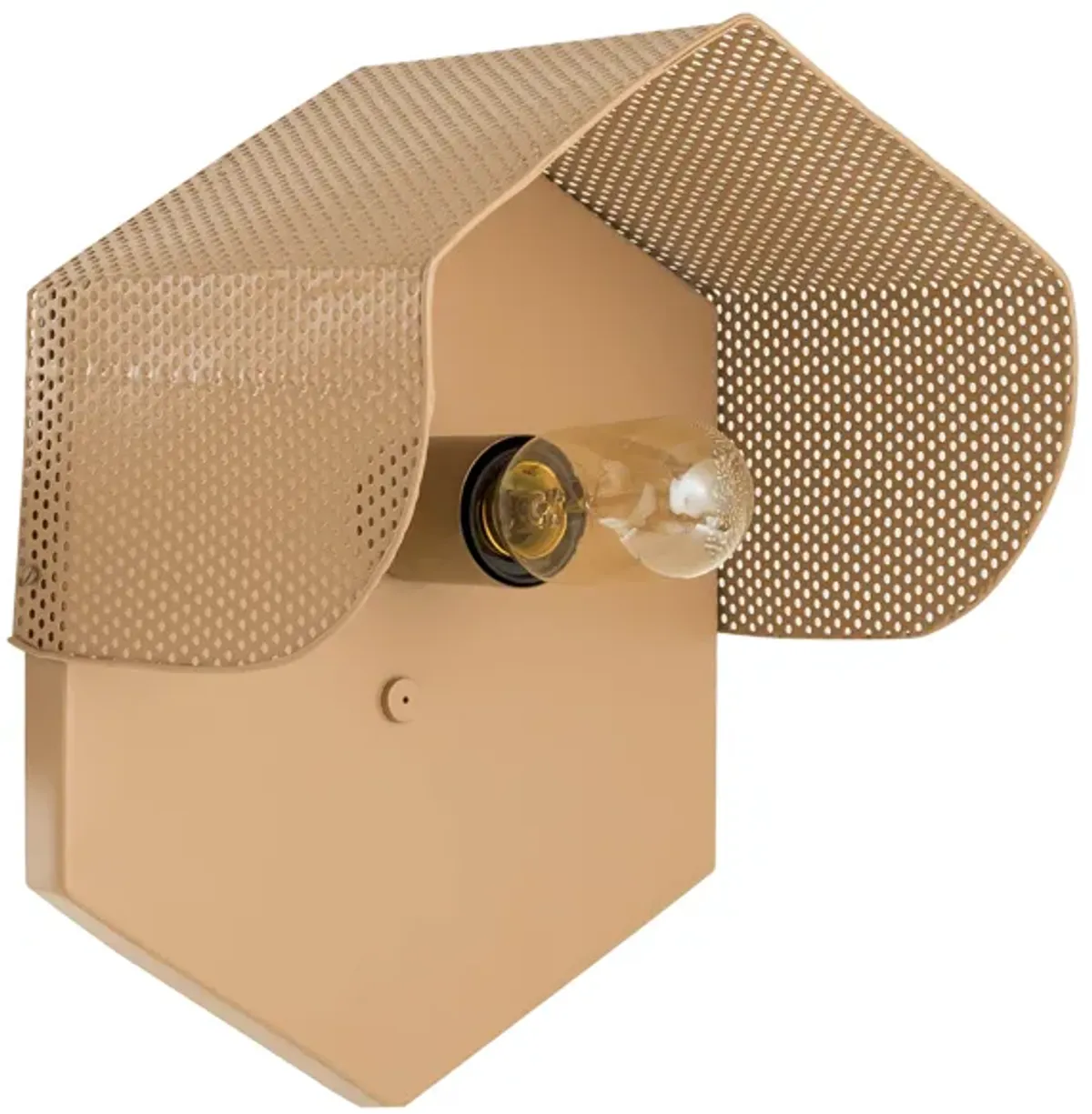 Mokhtar Tan Hexagon Wall Sconce