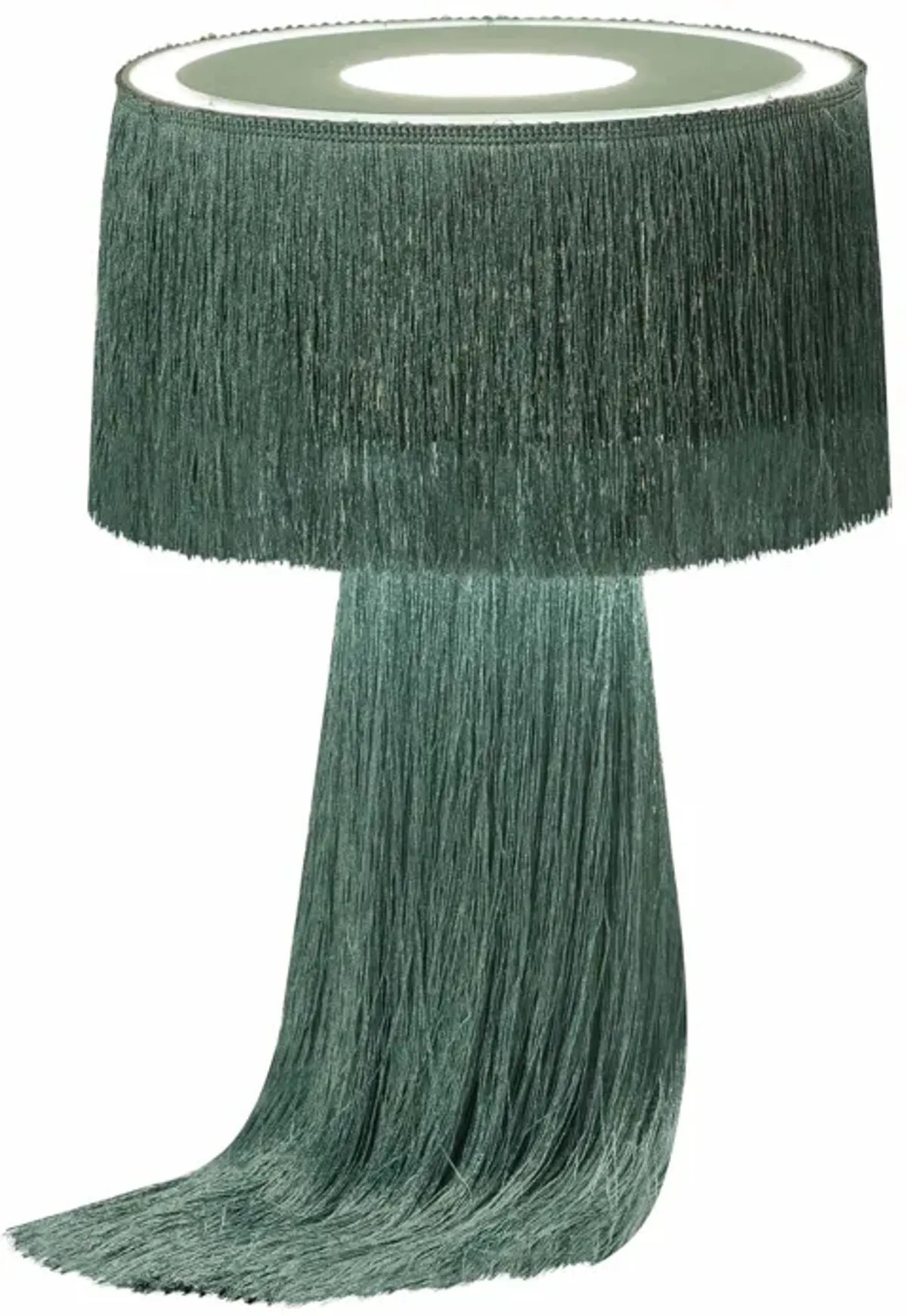 Atolla Emerald Tassel Table Lamp