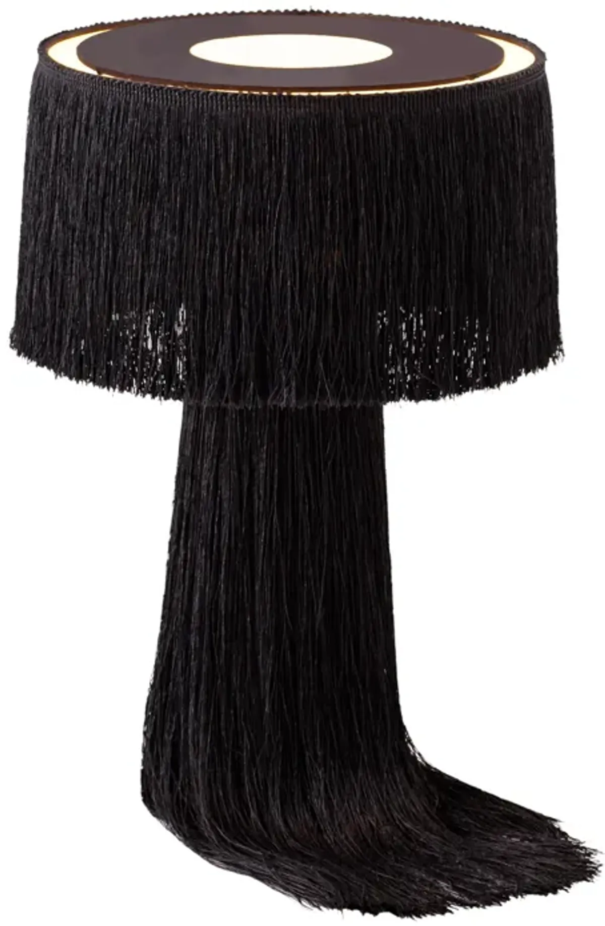 Atolla Black Tassel Table Lamp