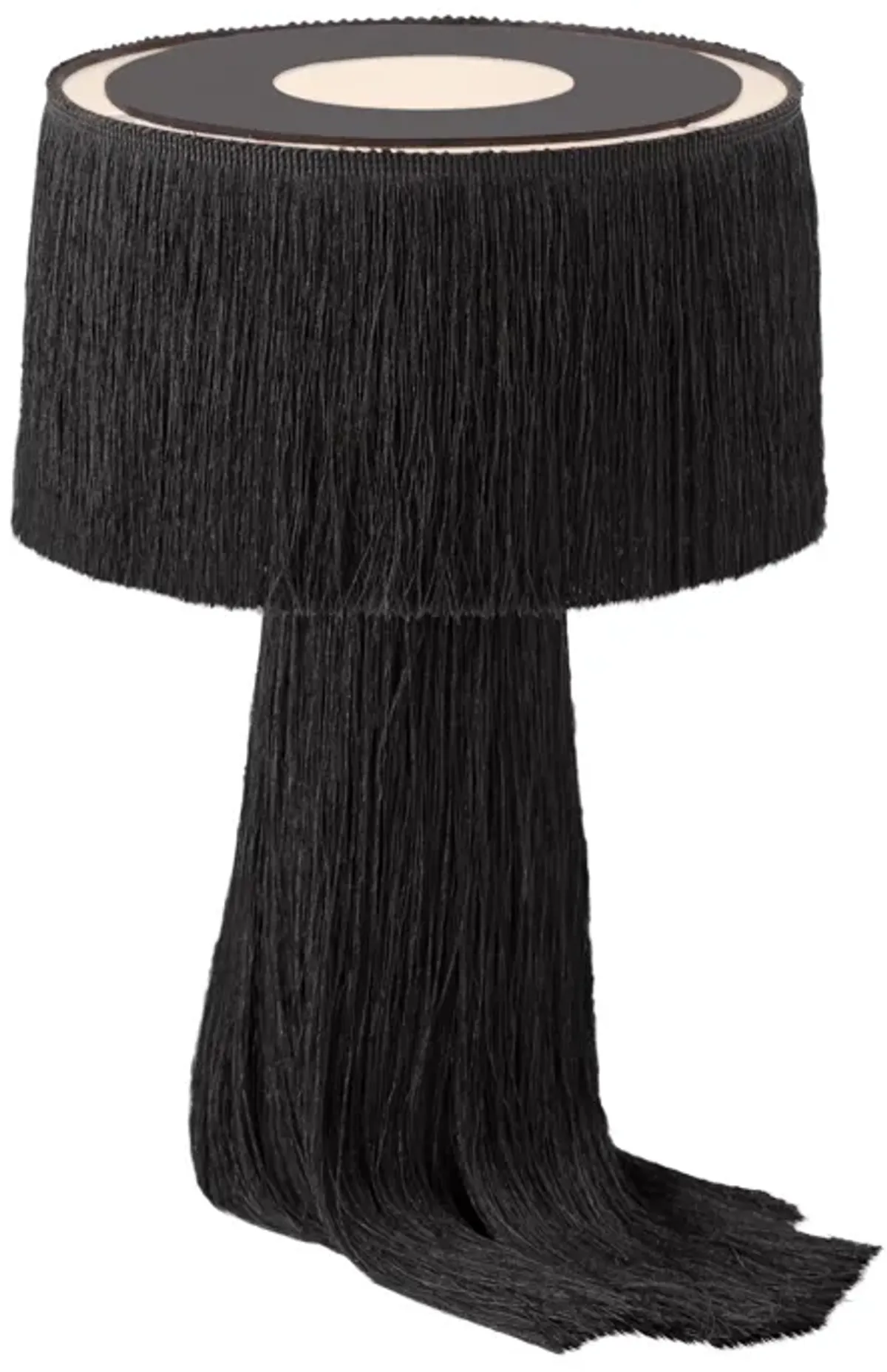 Atolla Black Tassel Table Lamp