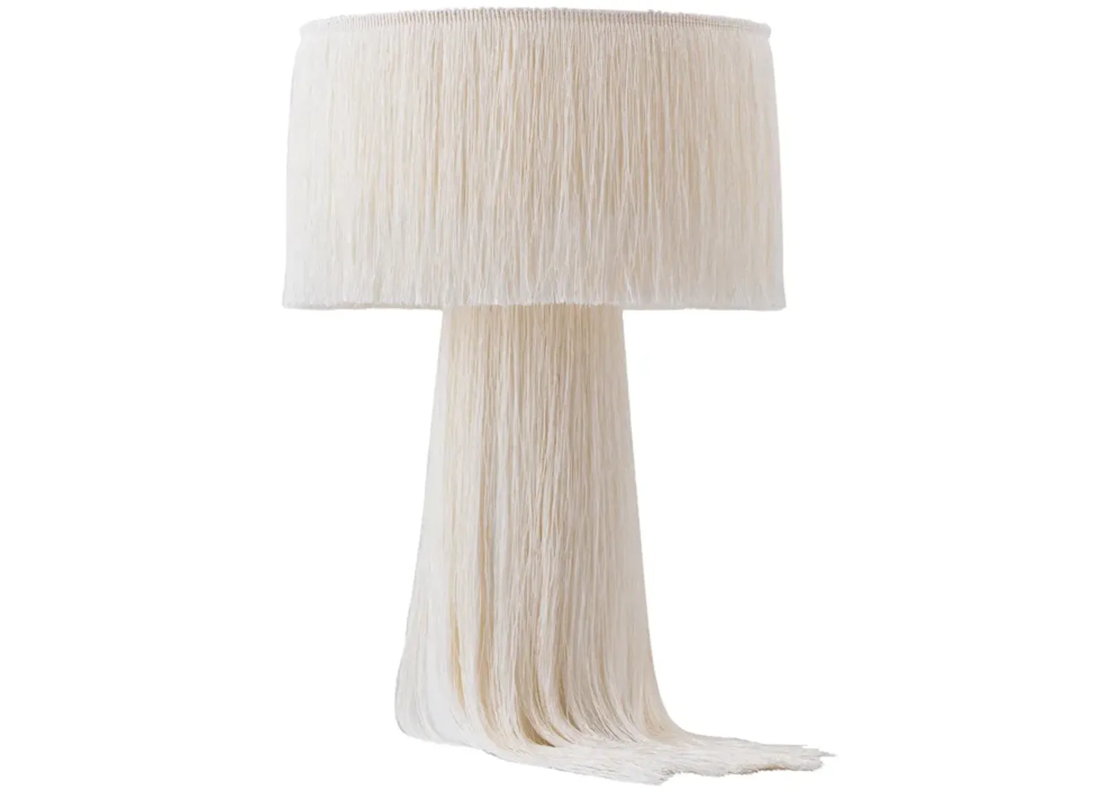 Atolla Cream Tassel Table Lamp