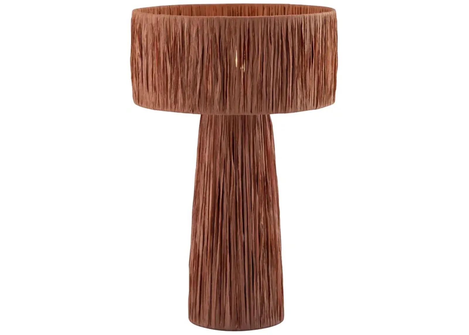 Shelby Raffia Brick Table Lamp