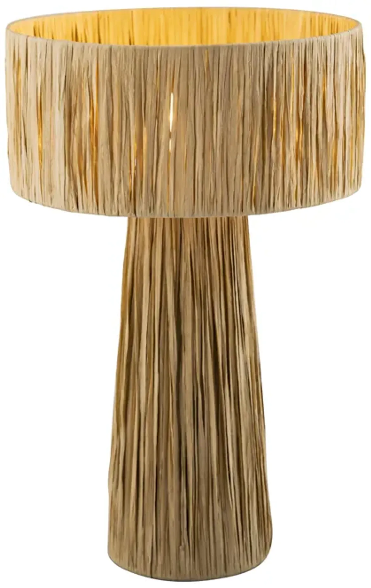 Shelby Raffia Natural Table Lamp