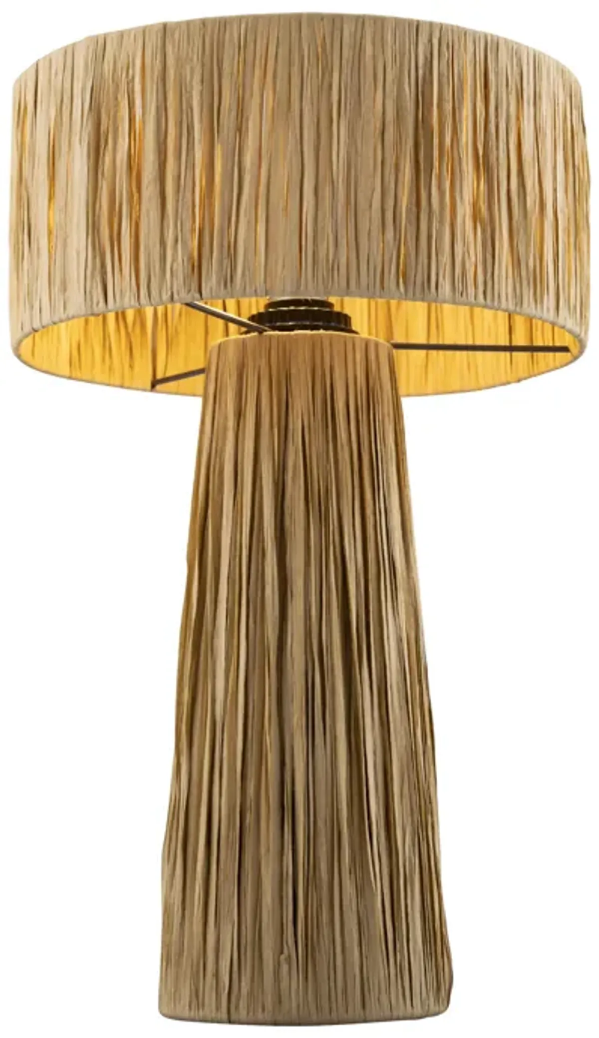 Shelby Raffia Natural Table Lamp