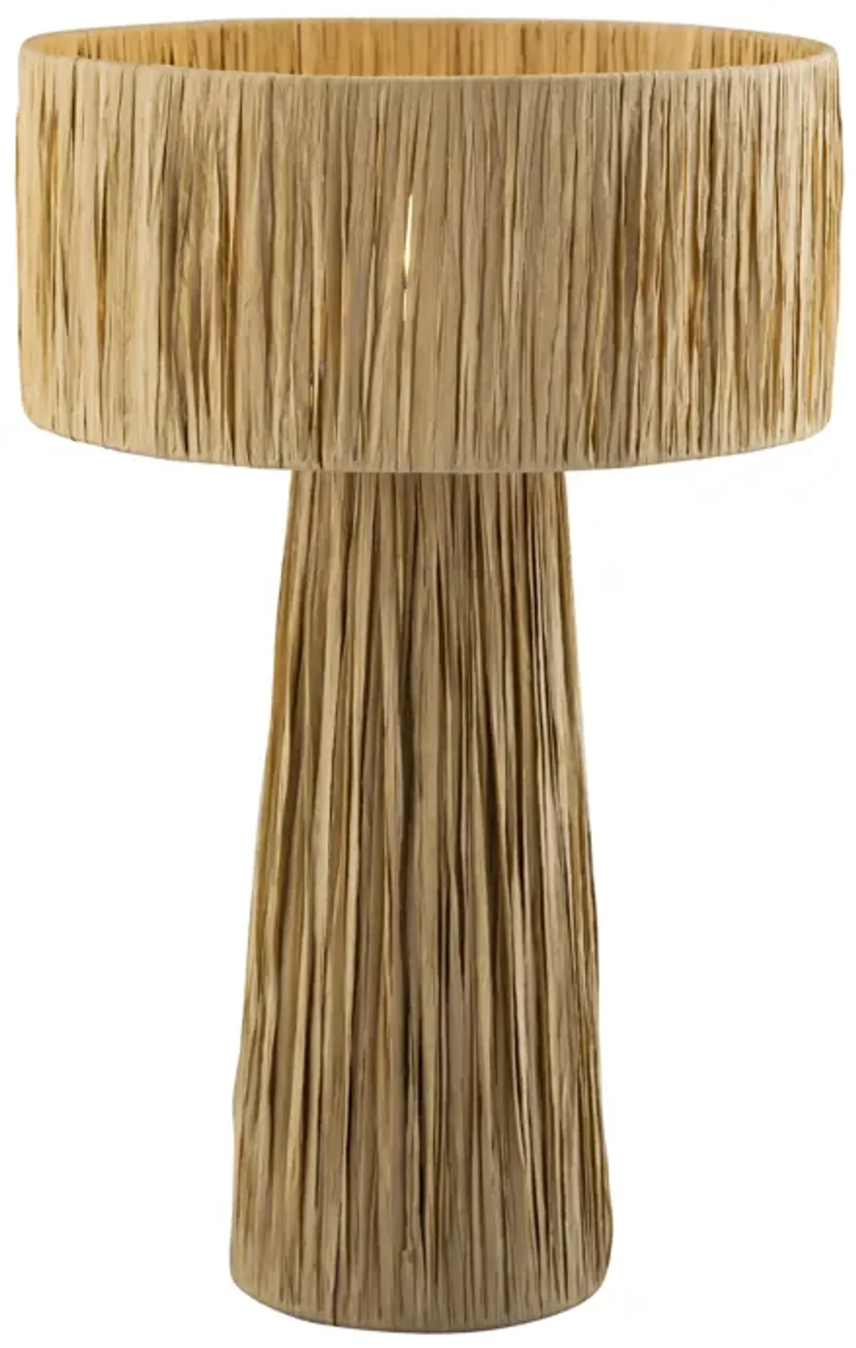 Shelby Raffia Natural Table Lamp