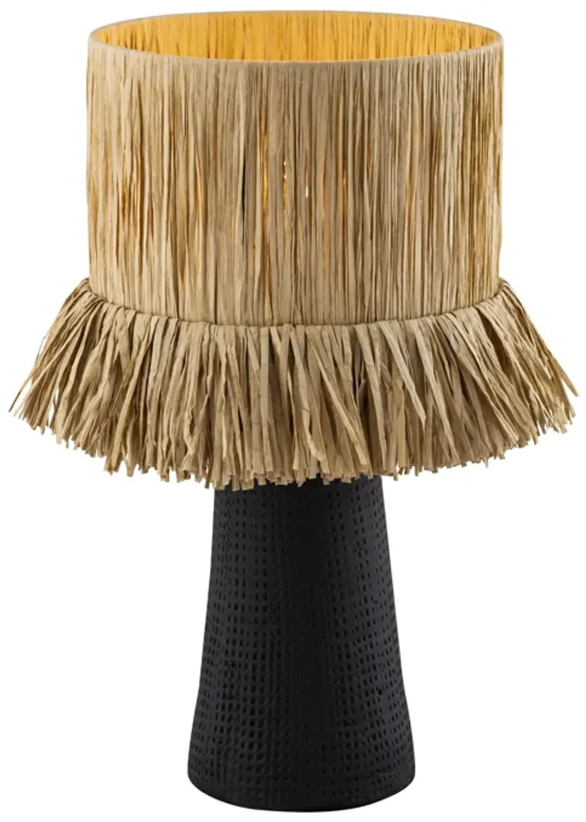 Amira Raffia Natural Table Lamp