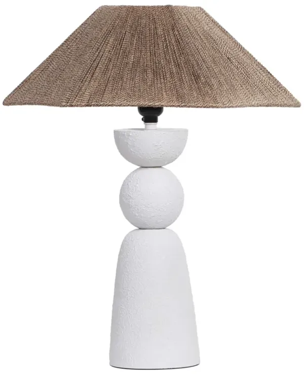 Shabby Natural Rope Table Lamp