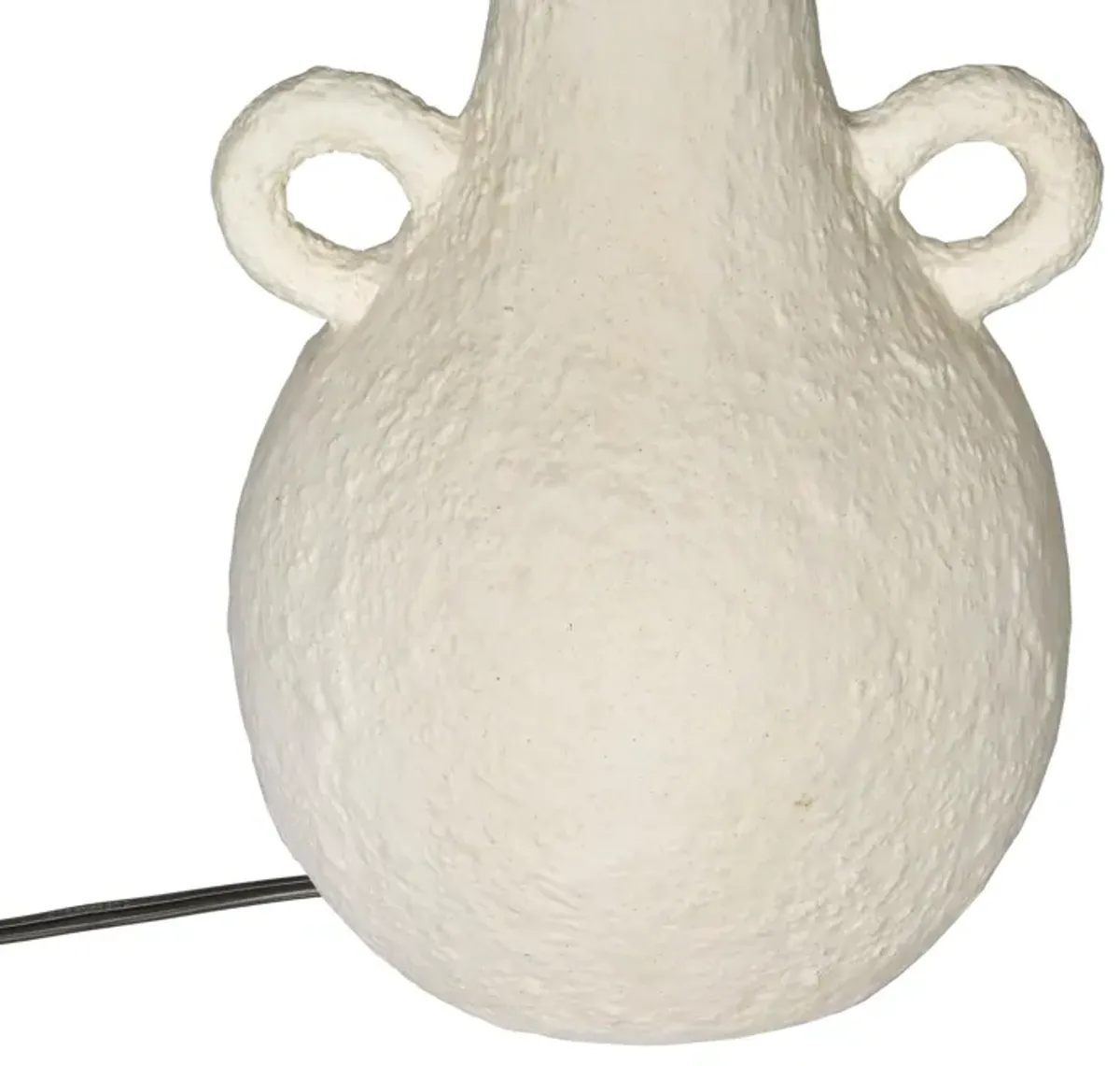 Lalit Natural & White Ceramic Table Lamp