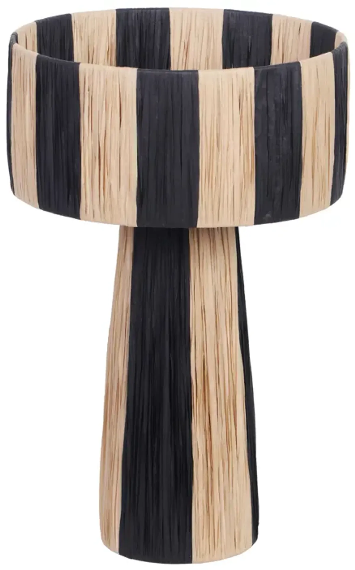 Shelby Raffia Two-Tone Table Lamp