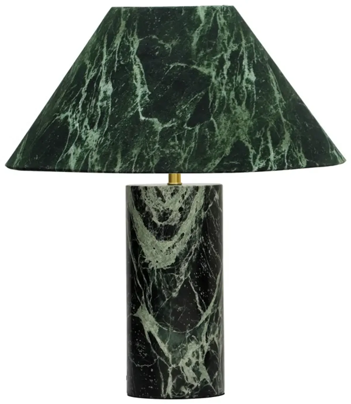 Mable Spider Green Marble Table Lamp