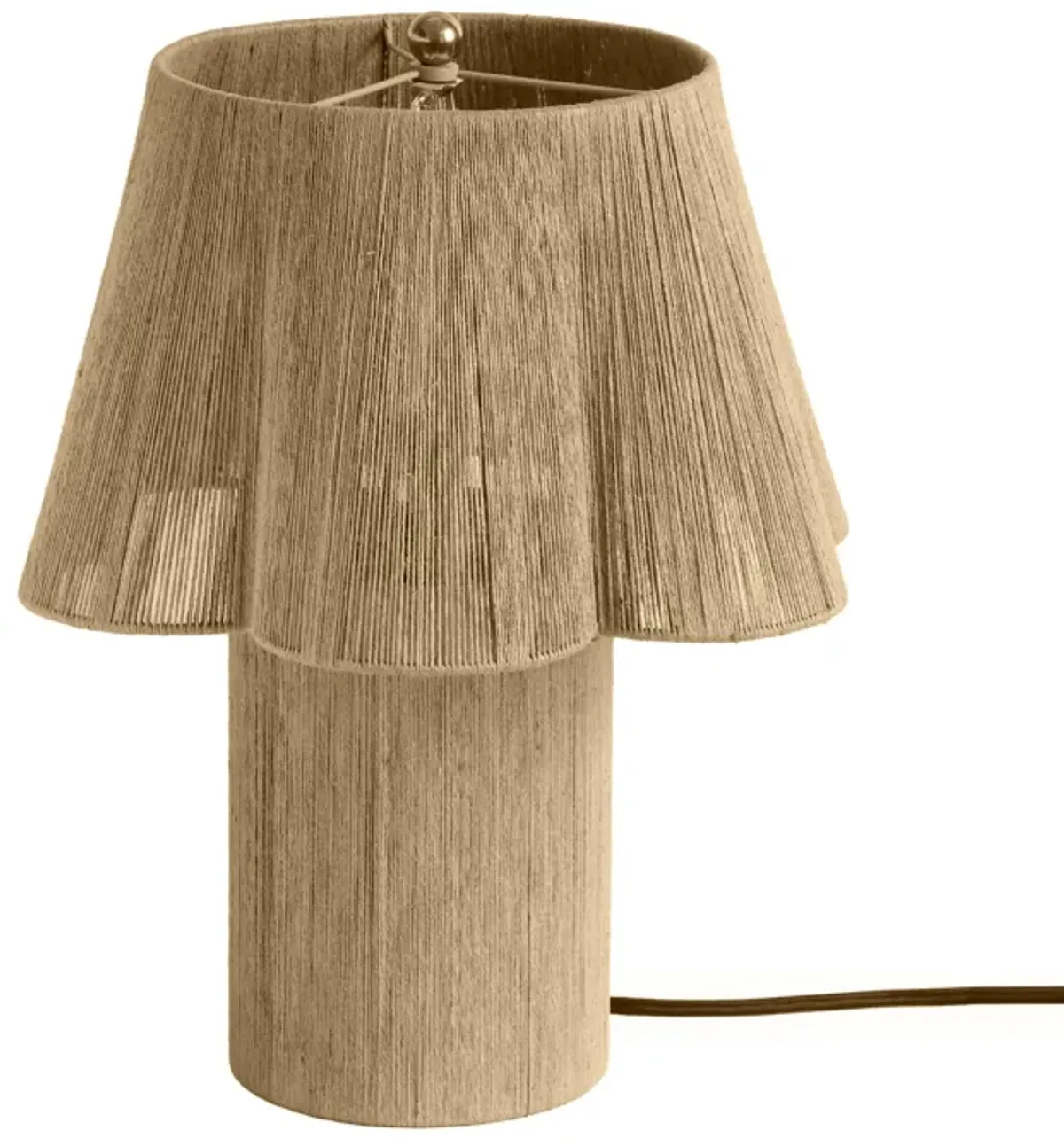 Corrine Natural Jute Table Lamp