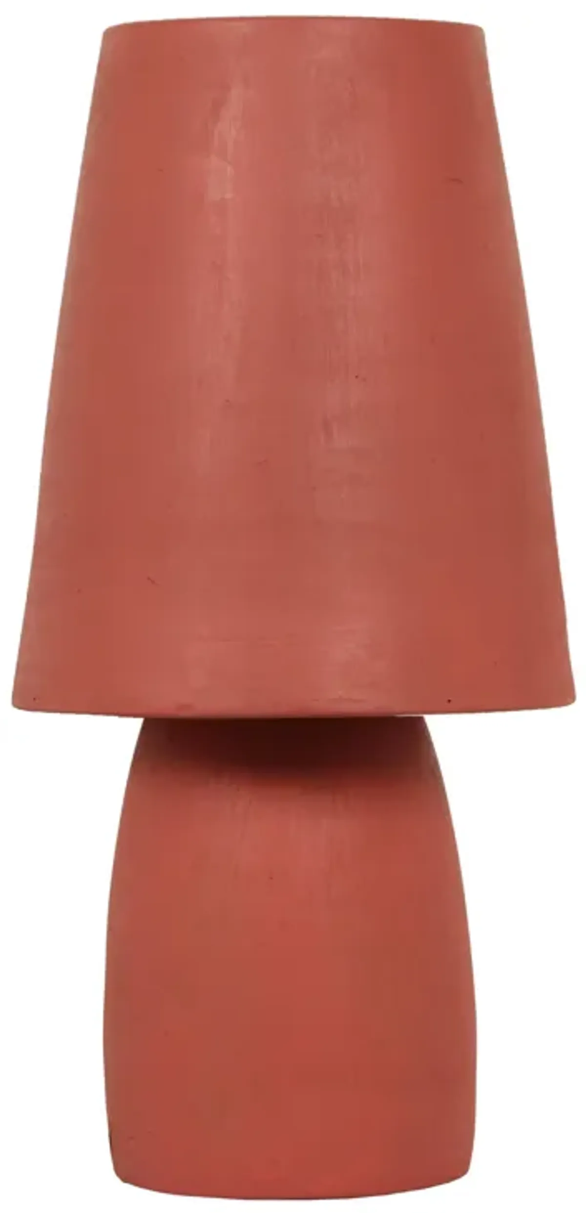 Porcini Red Terracotta Table Lamp