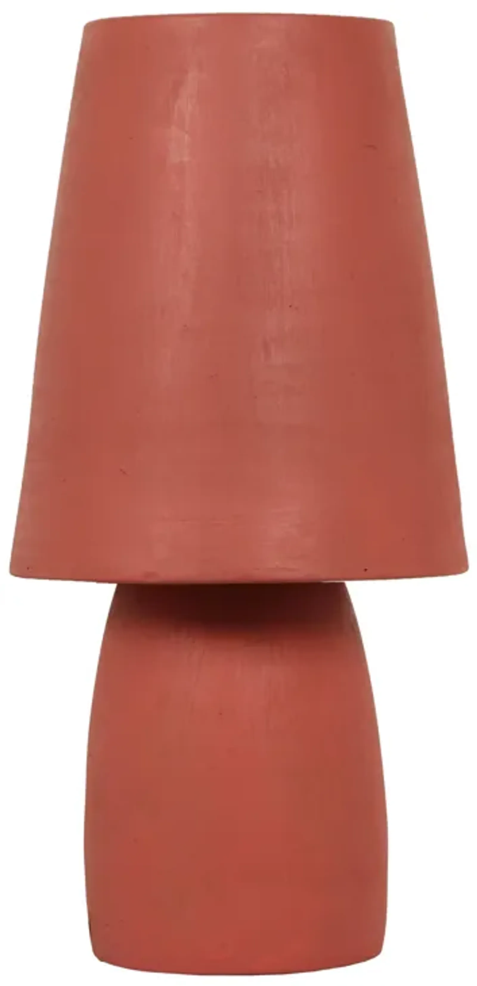 Porcini Red Terracotta Table Lamp