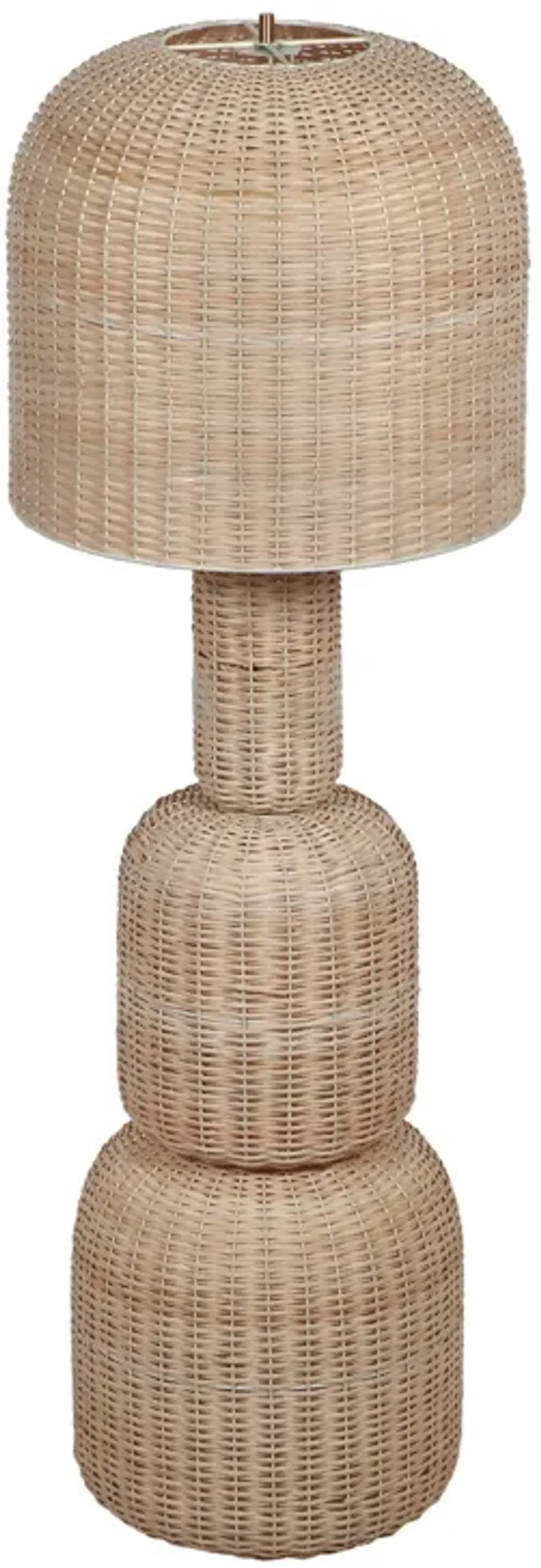 Kootu Natural Rattan Floor Lamp