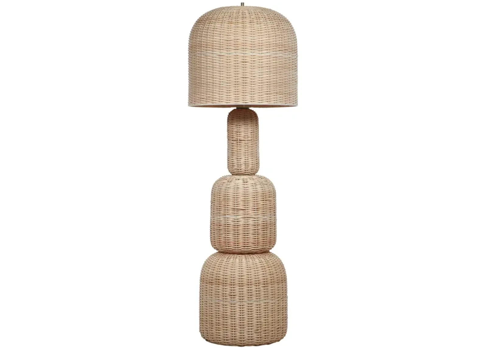 Kootu Natural Rattan Floor Lamp