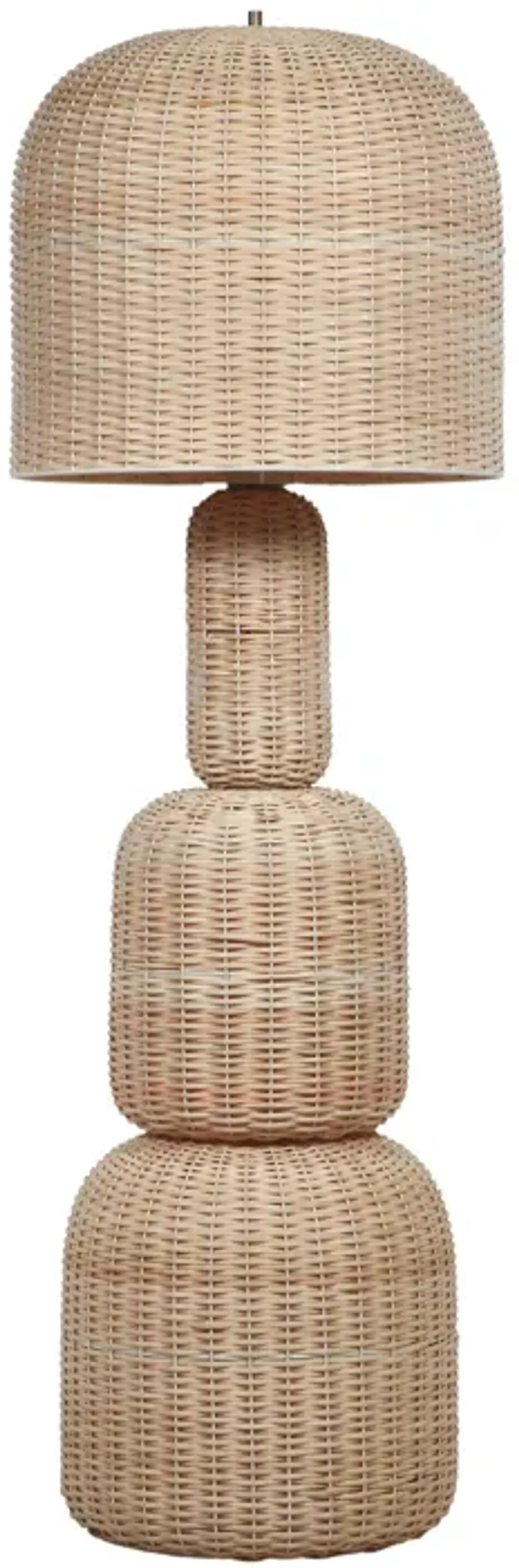 Kootu Natural Rattan Floor Lamp