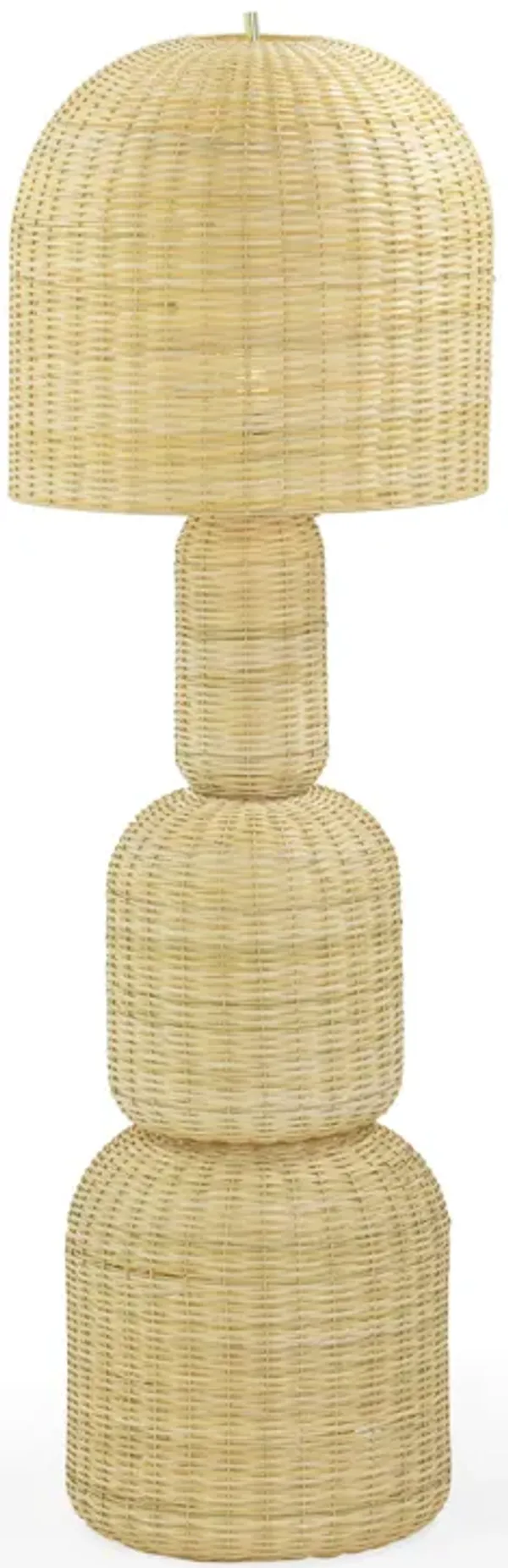 Kootu Natural Rattan Floor Lamp