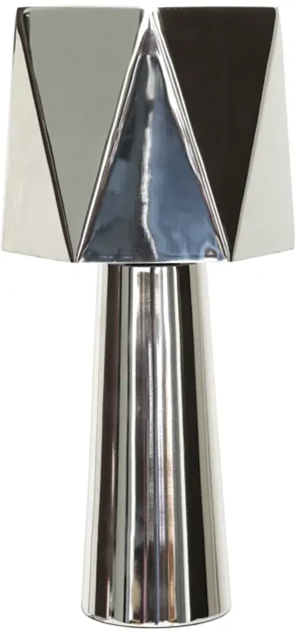 Polished Nickel Table Lamp