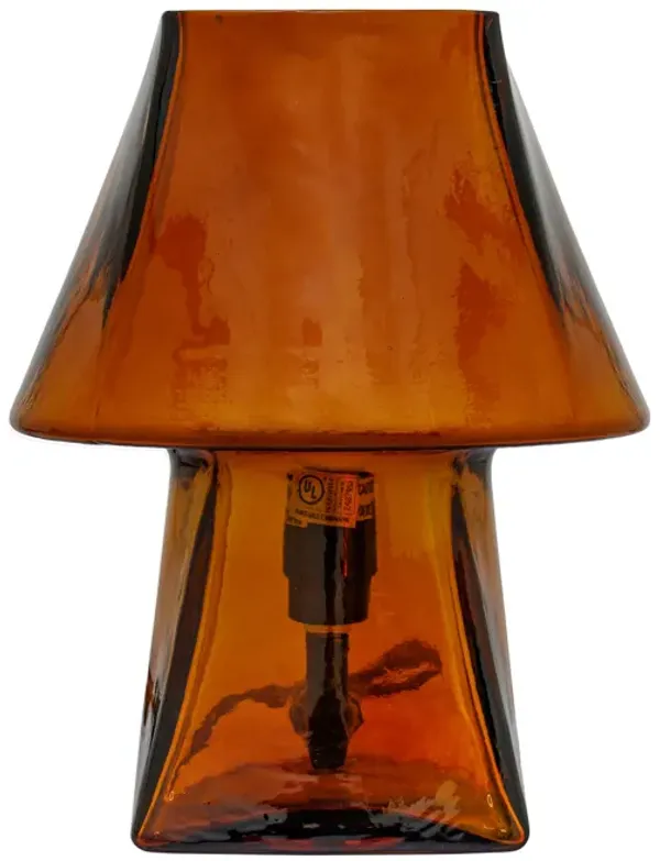 Luca Smokey Glass Mini Lamp