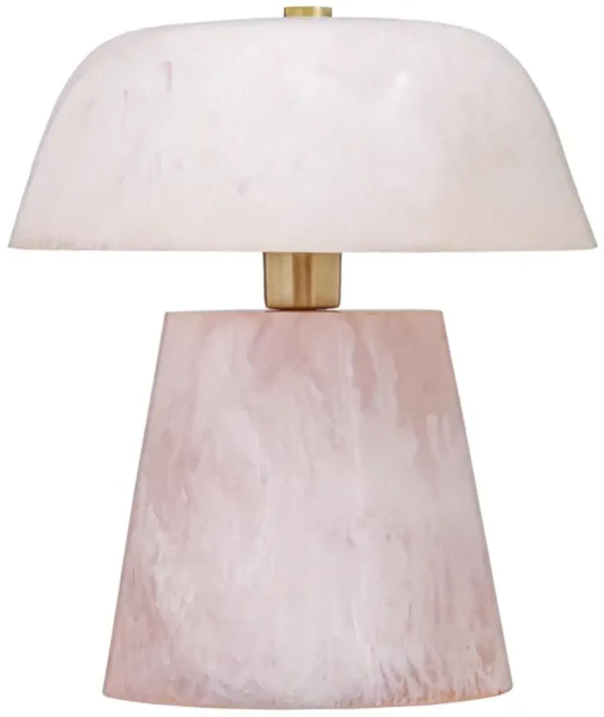 Pouty Pink Resin Table Lamp