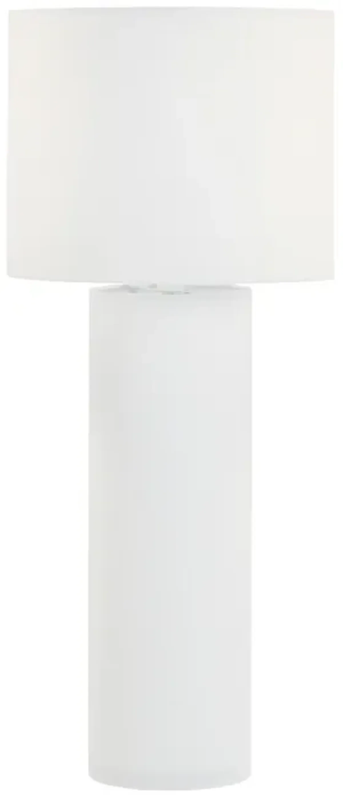 Cleopatra Cream Linen Floor Lamp