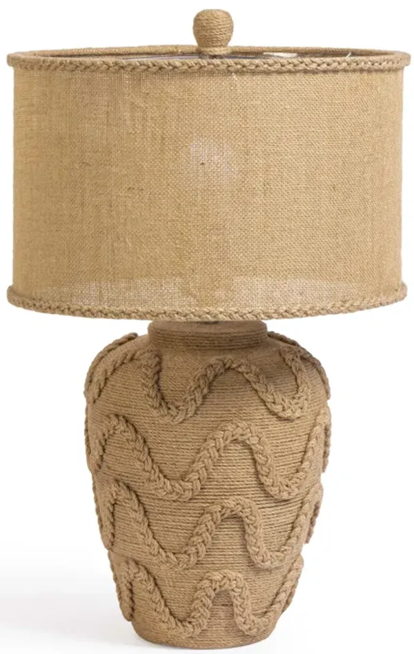 Baha Natural Bamboo Jute Table Lamp