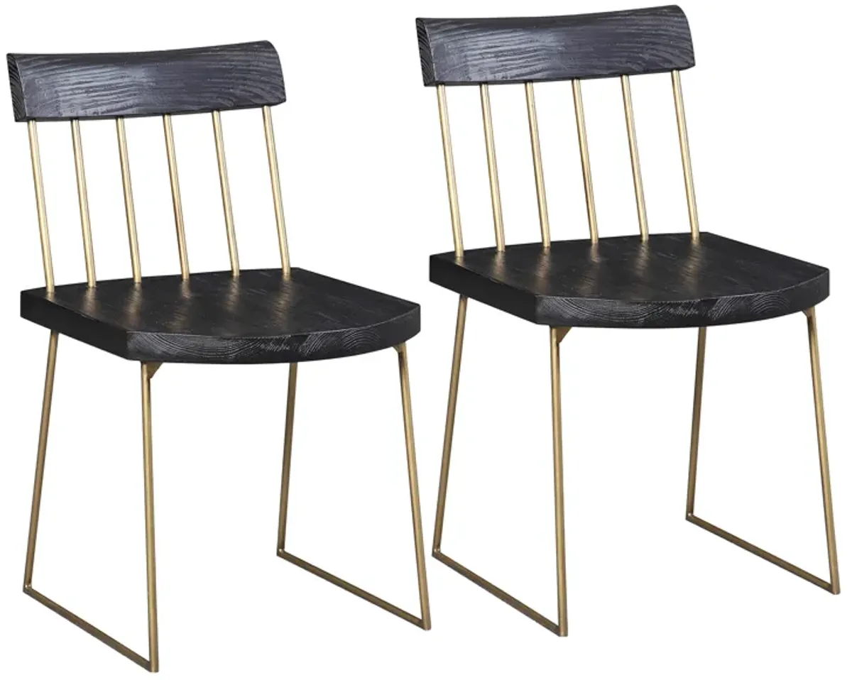 Madrid Pine Chair - Set of 2