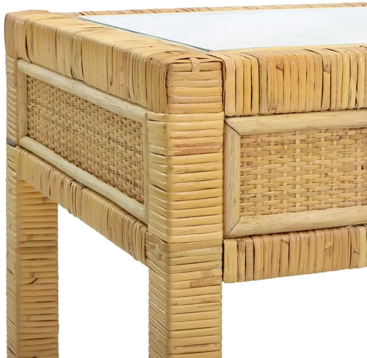 Amara Natural Rattan Desk