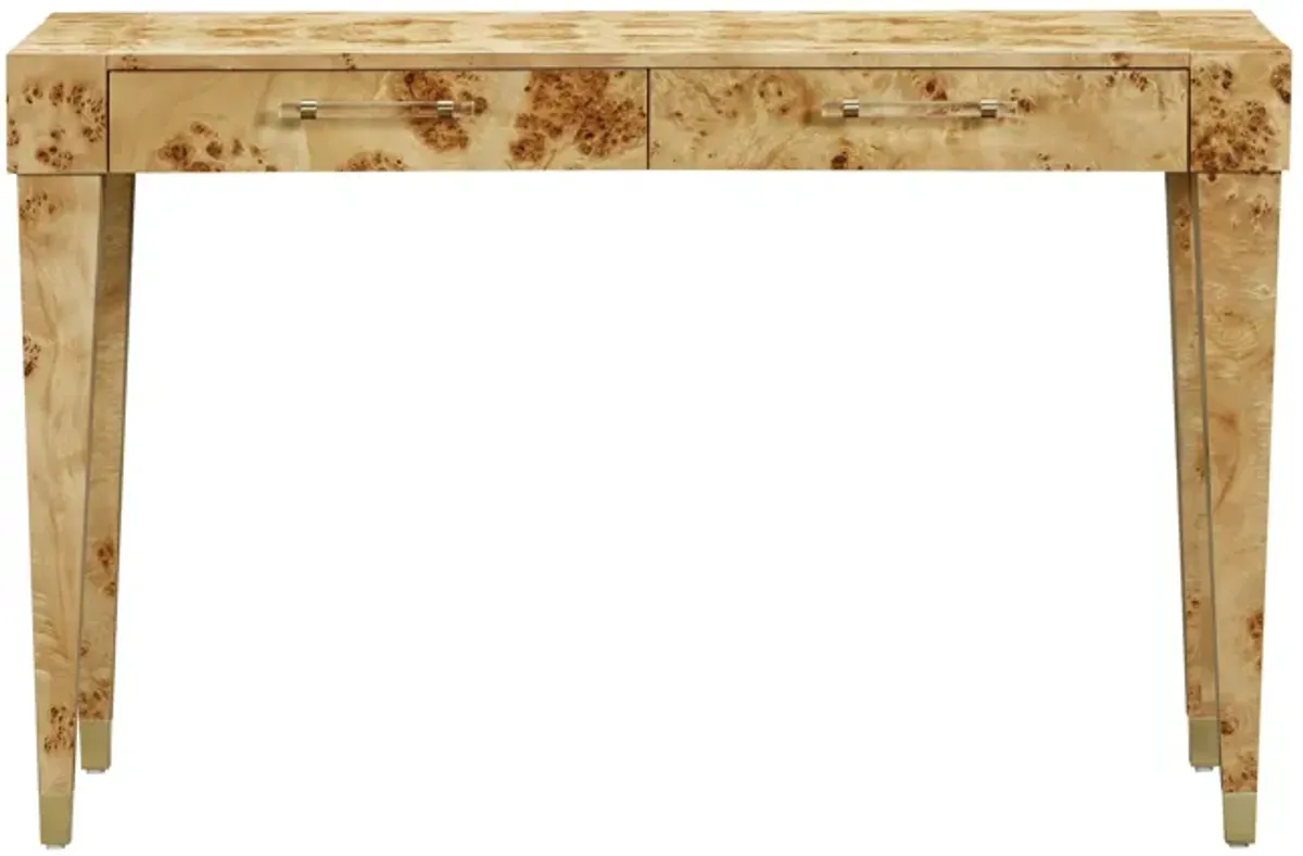 Brandyss Natural Burl Work Desk