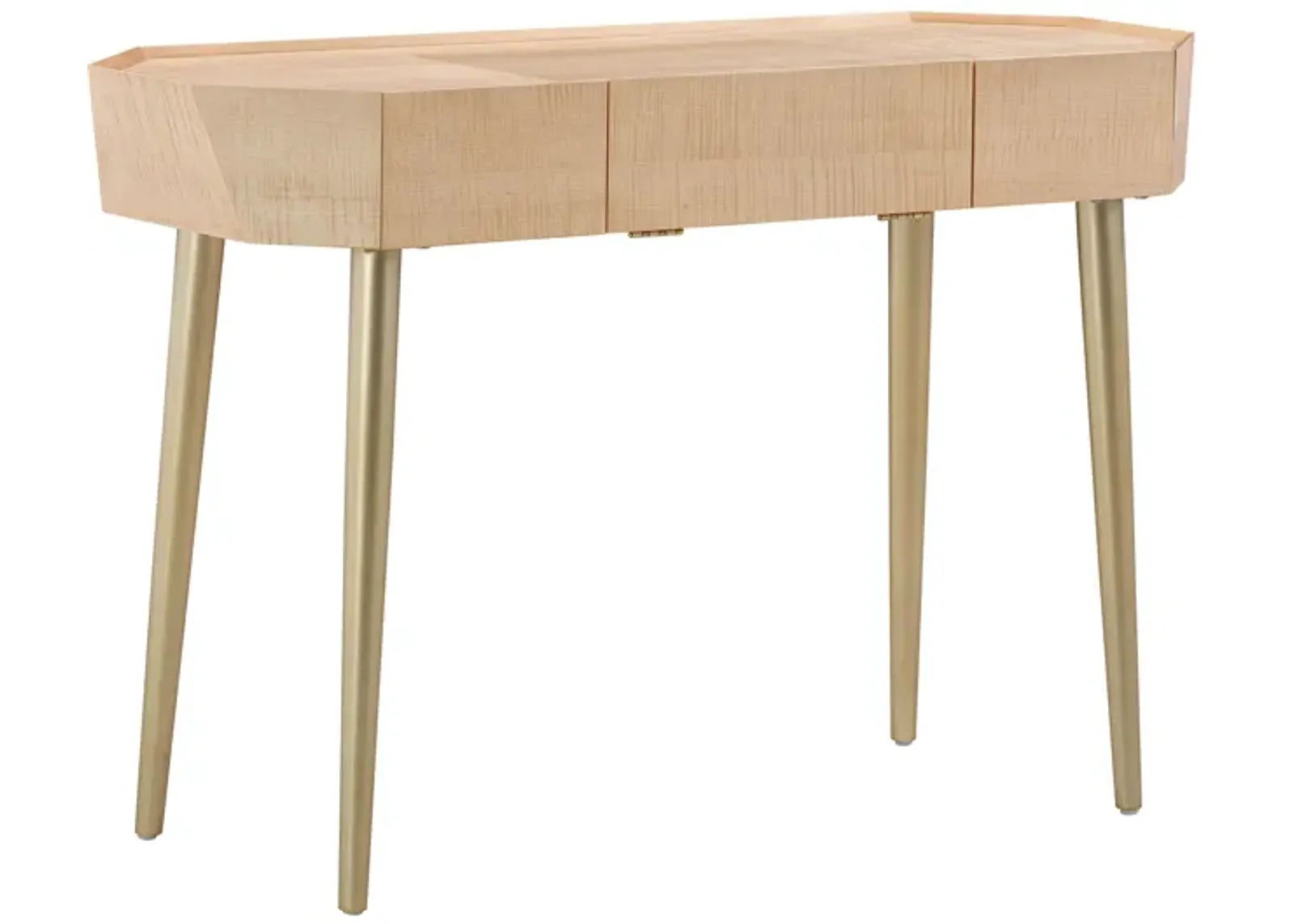 Sadie Natural Maple Vanity Desk