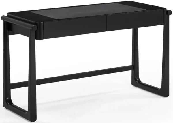 Alfalfa Black 2 Drawer Desk