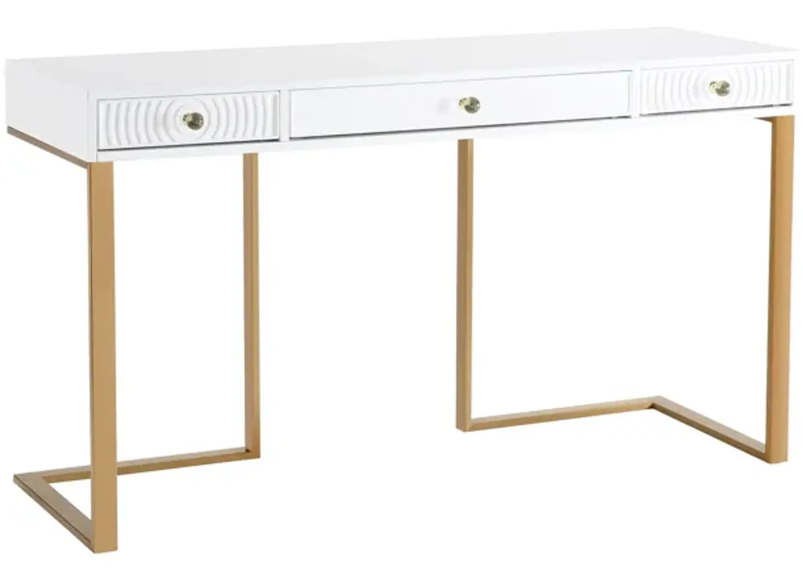 Janie White Lacquer Desk