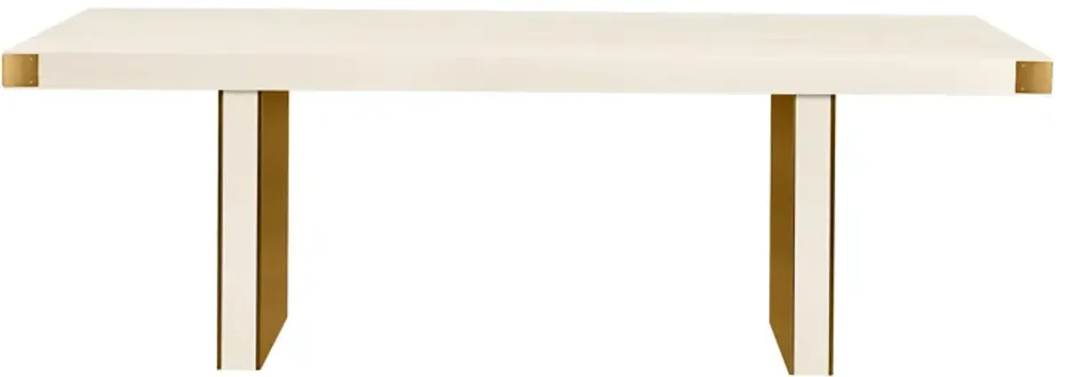 Selena Cream Ash Dining Table