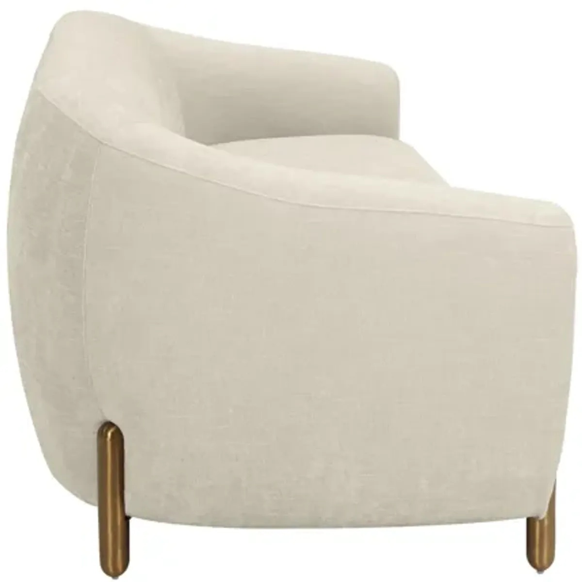 Lina Cream Textured Linen Sofa