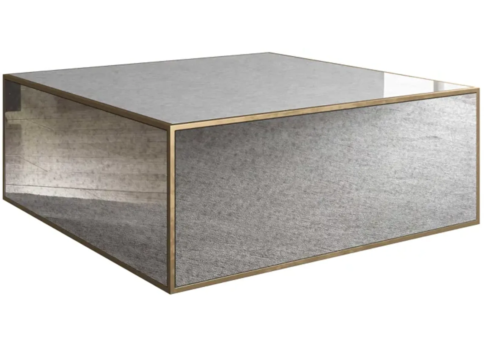 Lana Mirrored Large Coffee Table