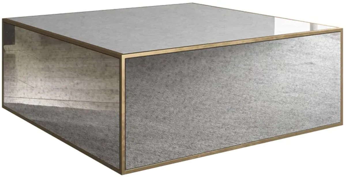 Lana Mirrored Large Coffee Table