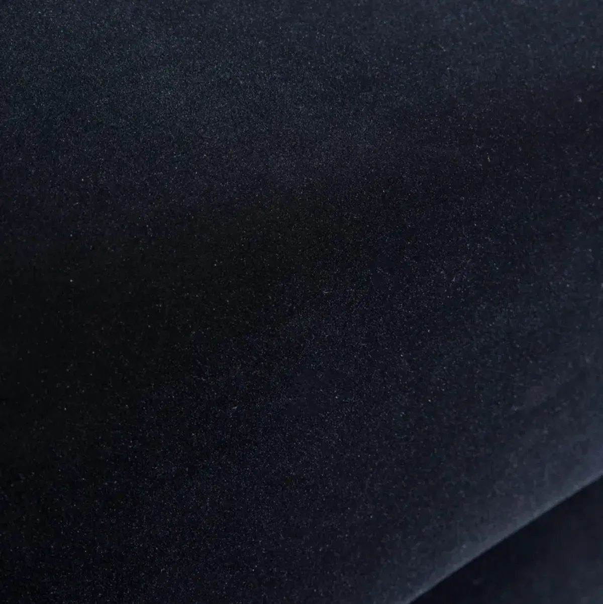 Milan Black Velvet Sofa