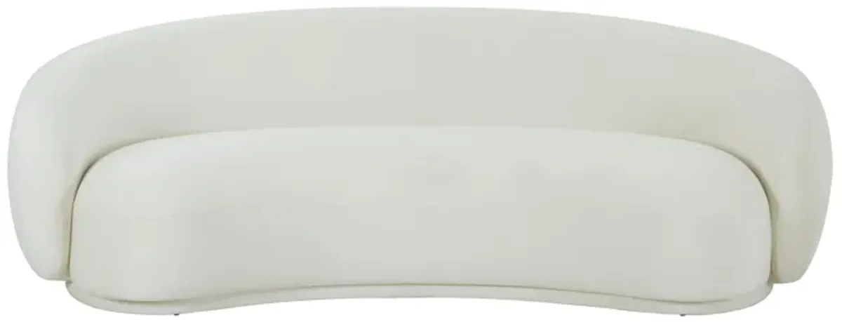 Kendall Cream Velvet Sofa