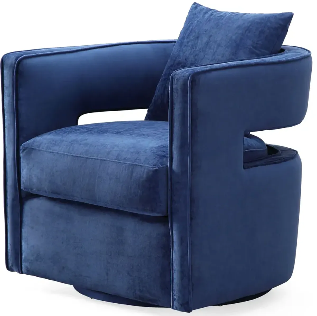 Kennedy Navy Swivel Chair