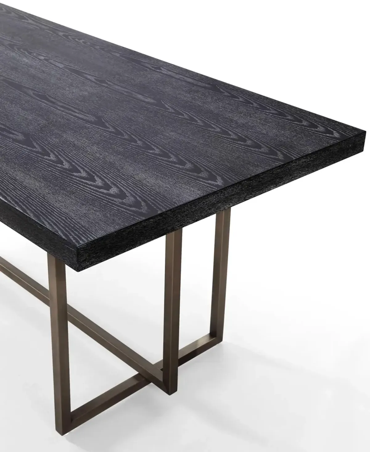 Mason Black 79 Inch Dining Table