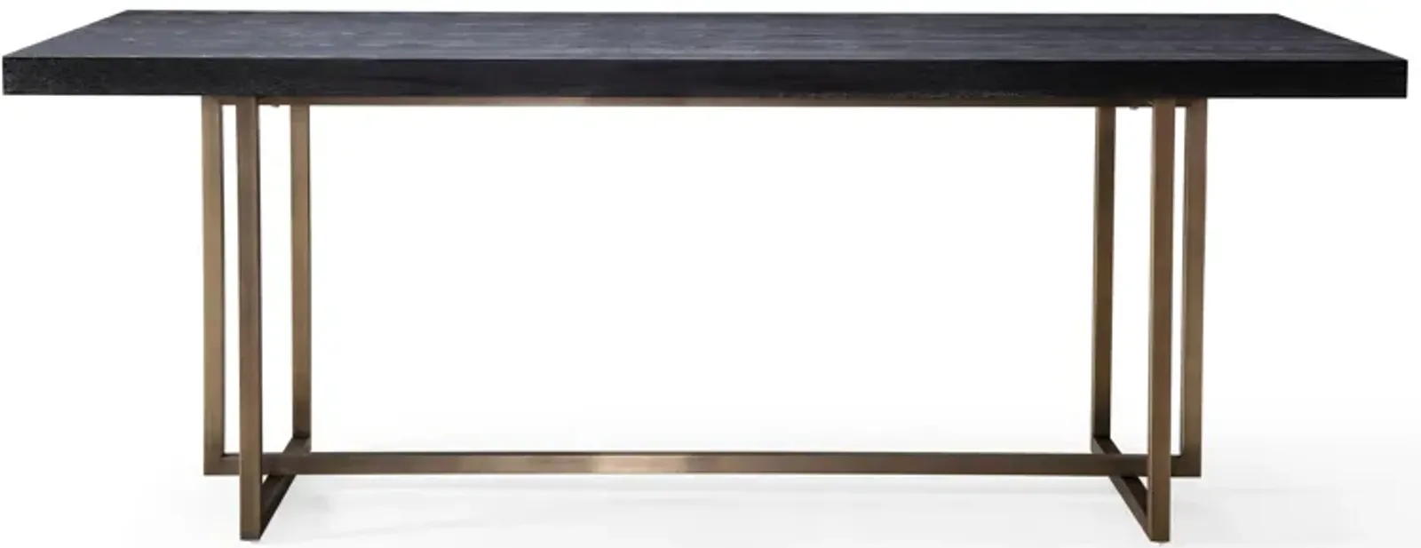 Mason Black 79 Inch Dining Table