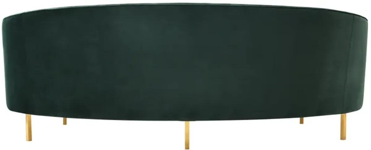 Baila Forest Green Velvet Sofa